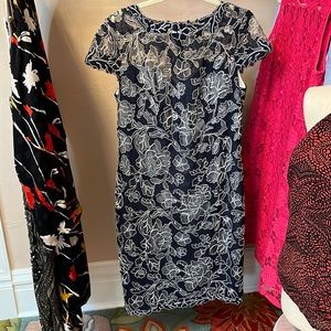 TADASHI SHOJI dress navy size 14